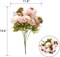 Silk Peony Bouquet – Vintage Artificial Peonies for Wedding, Home, and Office Decor